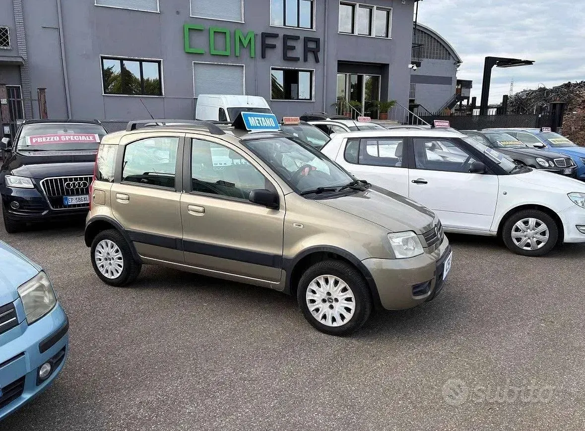 Usata Fiat Panda Climbing 60 CV (44 kW) 2008 Bronzo Utilitaria