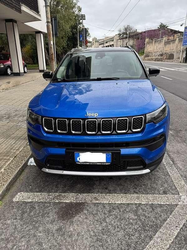 Usata Jeep Compass Limited 156 CV (114 kW) 2021 Blu/azzurro SUV