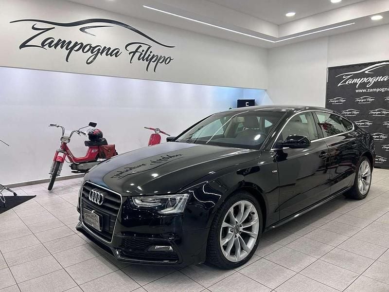Usata Audi A5 190 CV (139 kW) 2015 Nero Berlina