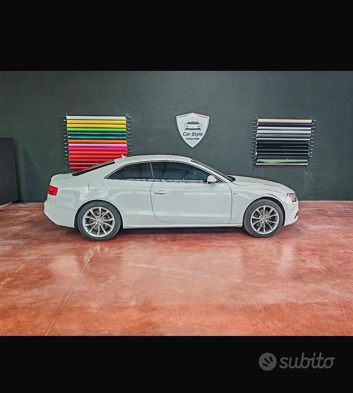 Usata Audi A5 2013 Bianco Coupé