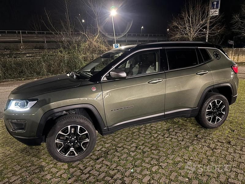 Usata Jeep Compass Trailhawk 200 CV (147 kW) 2020 Verde SUV