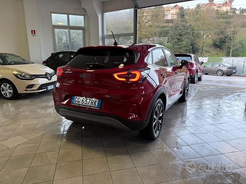 Usata Ford Puma ST-Line 125 CV (91 kW) 2021 Rosso Station wagon