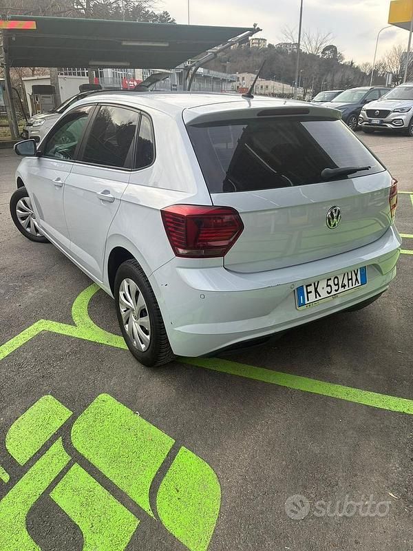 Usata VW Polo 80 CV (58 kW) 2018 Bianco Berlina