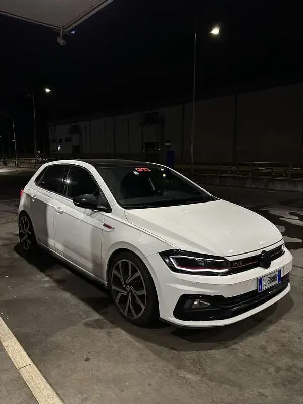Usata VW Polo GTI 200 CV (147 kW) 2019 Bianco Utilitaria