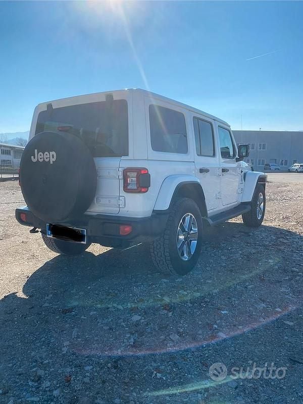 Usata Jeep Wrangler Sahara 200 CV (147 kW) 2020 SUV