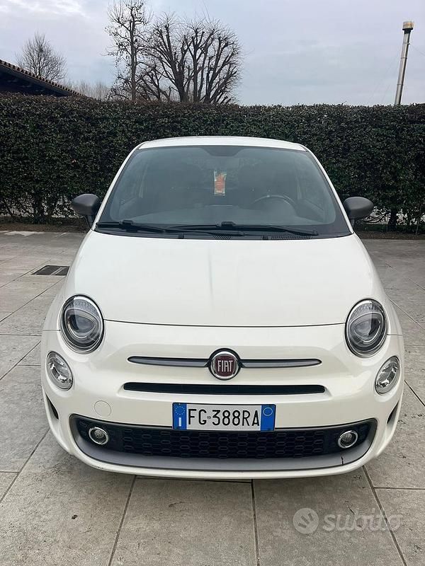 Usata Fiat 500S S 69 CV (50 kW) 2016 Bianco Berlina