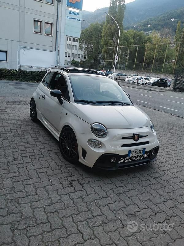 Usata Abarth 595 Turismo 2018 Bianco Coupé