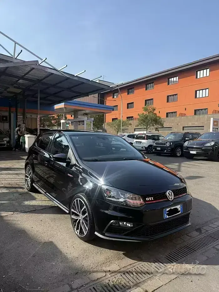 Usata VW Polo GTI 150 CV (110 kW) 2019 Nero Utilitaria
