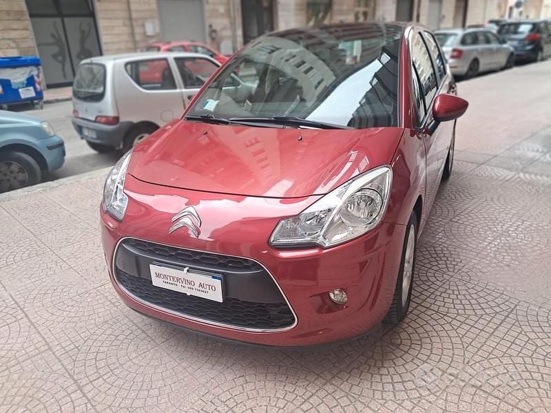 Usata Citroën C3 Exclusive 68 CV (50 kW) 2012 Rosso Berlina