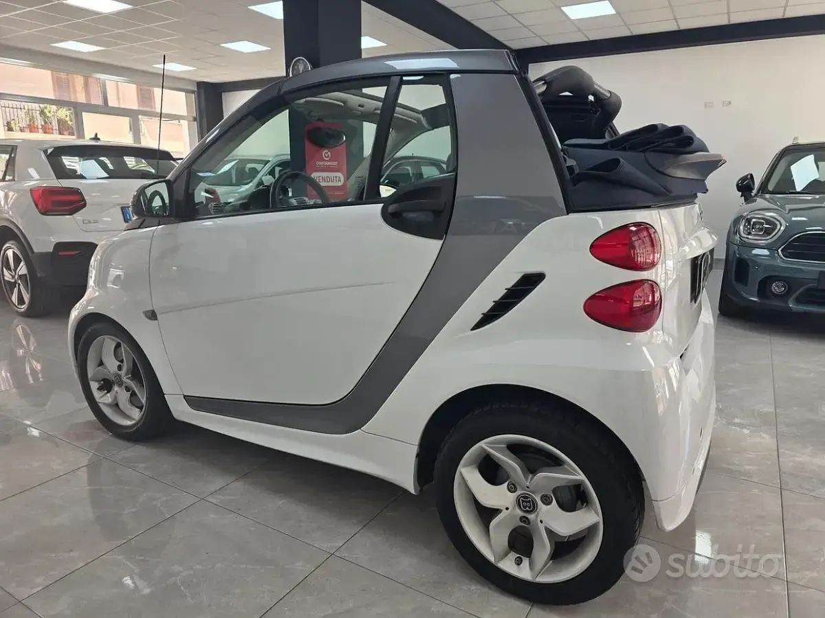 Usata Smart ForTwo Cabrio Passion 71 CV (52 kW) 2015 Bianco Cabrio