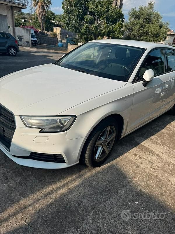 Usata Audi A3 2018 Bianco Berlina