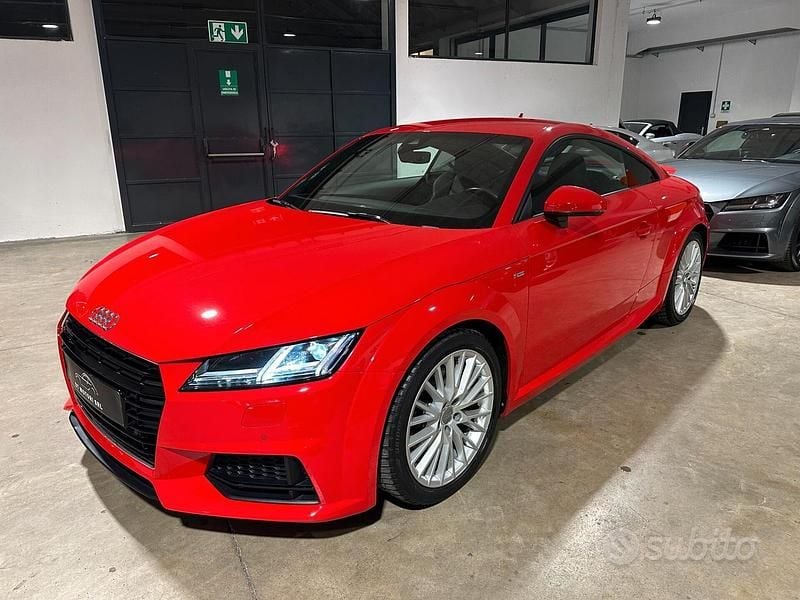 Usata Audi TT S-Line 230 CV (169 kW) 2018 Rosso Coupé