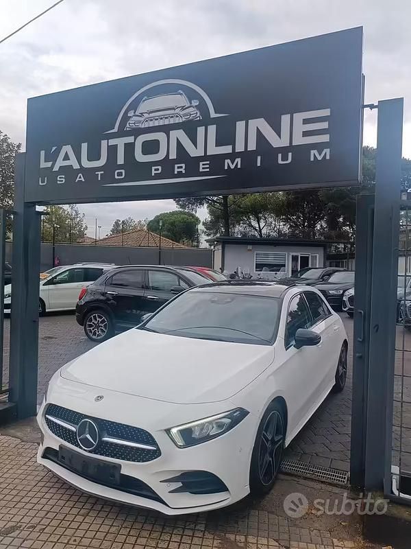 Usata Mercedes A200 Premium 150 CV (110 kW) 2019 Bianco Berlina