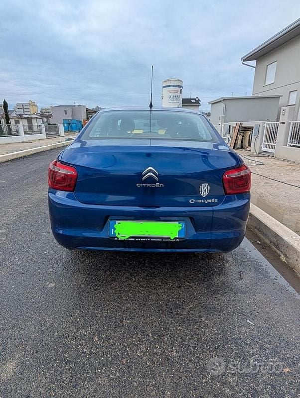 Usata Citroën C-Elysee I 99 CV (72 kW) 2017 Blu Berlina