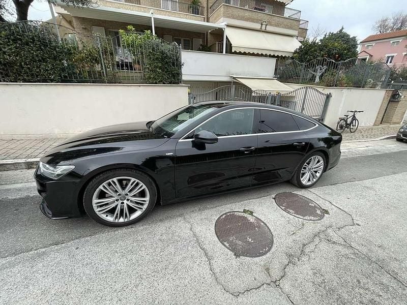 Usata Audi A7 Sportback S-Line 286 CV (210 kW) 2020 Nero Utilitaria