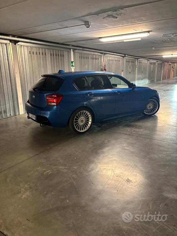 Usata BMW 120 M Sport 184 CV (135 kW) 2015 Blu Utilitaria