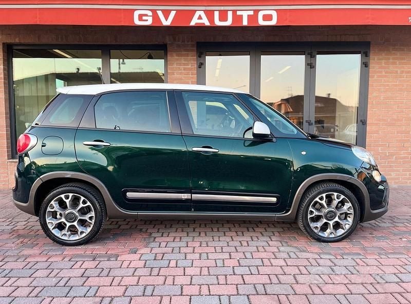 Usata Fiat 500L Trekking 120 CV (88 kW) 2014 Verde Monovolume
