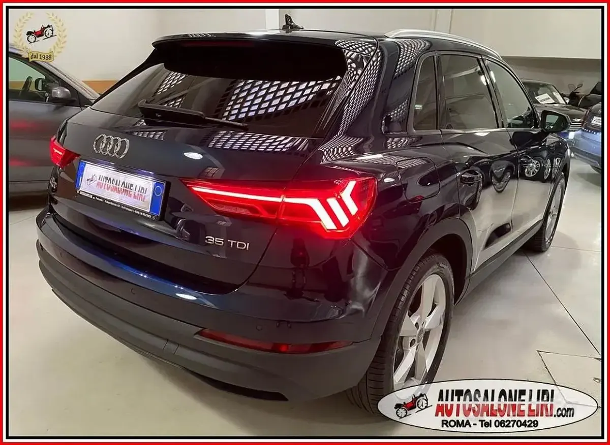 Usata Audi Q3 Business 150 CV (110 kW) 2019 Bluazzurro SUV