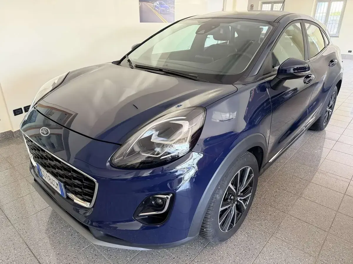 Usata Ford Puma Titanium 125 CV (91 kW) 2023 Blu pastello SUV