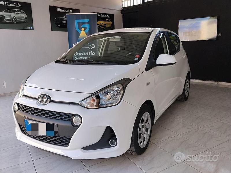 Usata Hyundai i10 68 CV (50 kW) 2018 Bianco Utilitaria