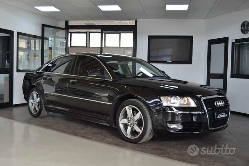 Usata Audi A8L Advanced 232 CV (170 kW) 2007 Nero Berlina