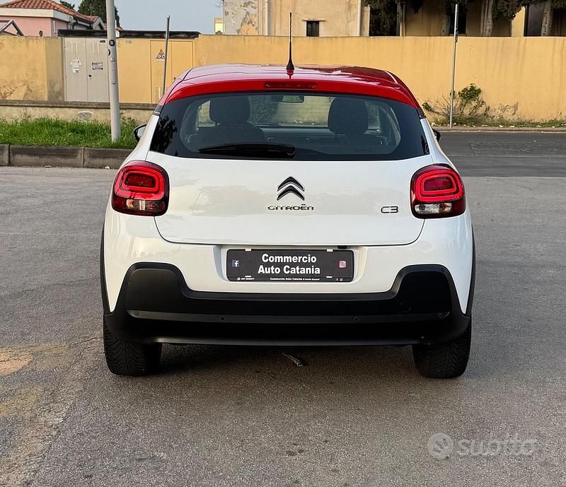 Usata Citroën C3 102 CV (75 kW) 2018 Bianco Utilitaria