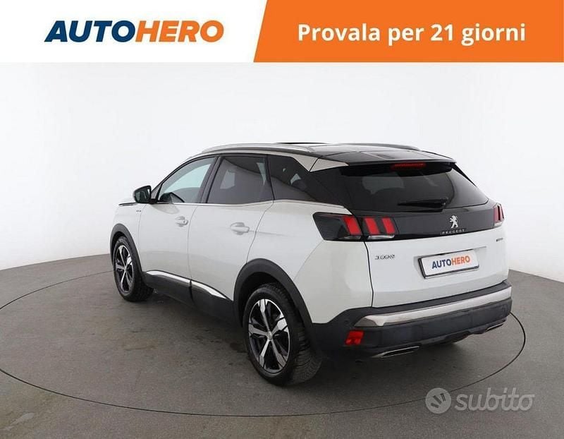 Usata Peugeot 3008 GT-line 165 CV (121 kW) 2018 Bianco SUV