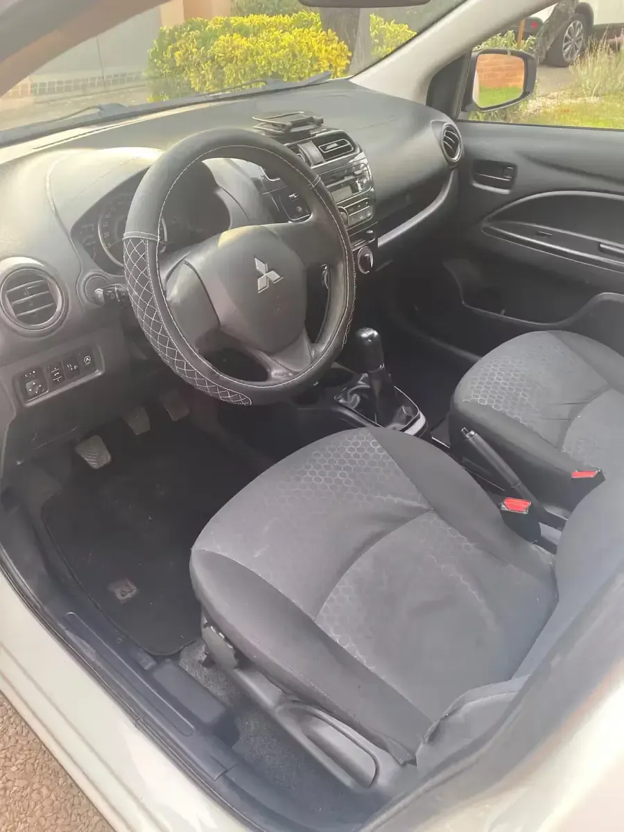 Usata Mitsubishi Space Star 69 CV (50 kW) 2014 Nero Monovolume