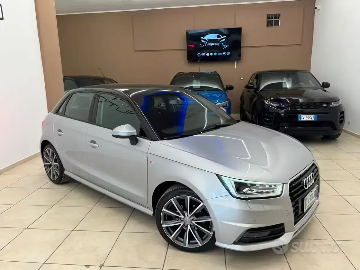 Usata Audi A1 Design 90 CV (66 kW) 2017 Grigio Utilitaria