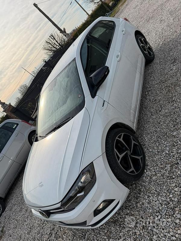 Usata VW Polo Comfortline 80 CV (58 kW) 2019 Bianco Berlina