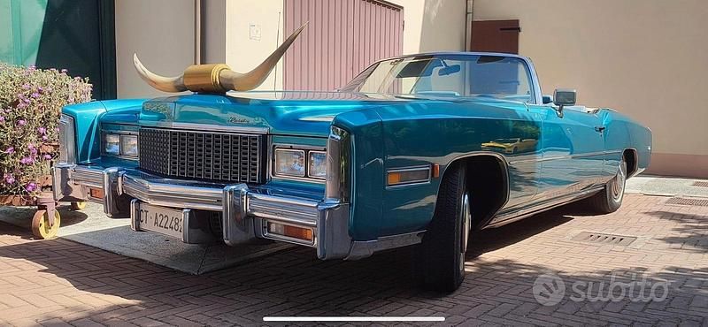 Usata Cadillac Eldorado 1970 Blu Coupé