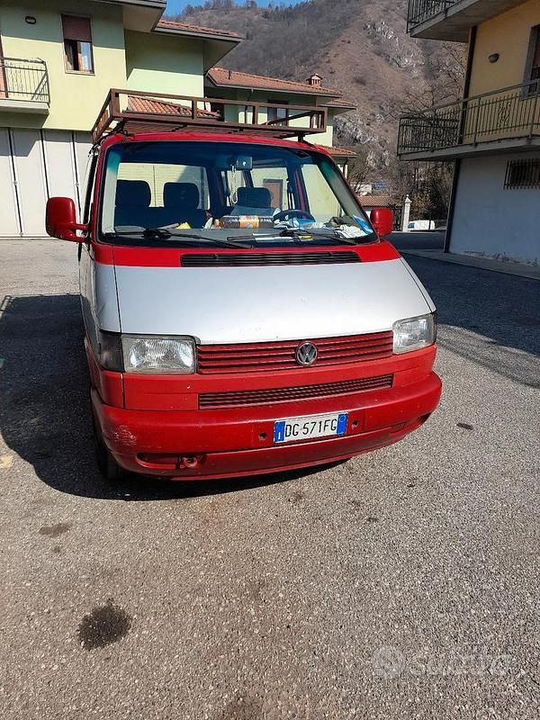 Usata VW Transporter 75 CV (55 kW) 1997 Rosso Furgone