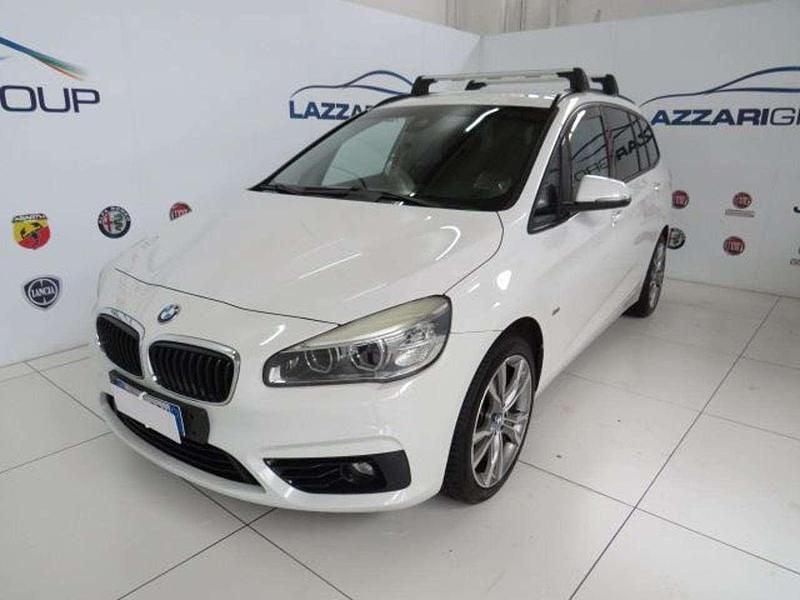 Usata BMW 218 Gran Tourer Sport Line 150 CV (110 kW) 2016 Bianco Monovolume