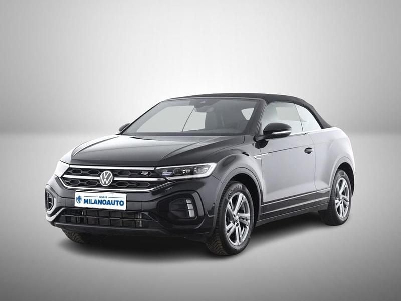 Usata VW T-Roc Cabriolet R-line 150 CV (110 kW) 2025 Nero Cabrio