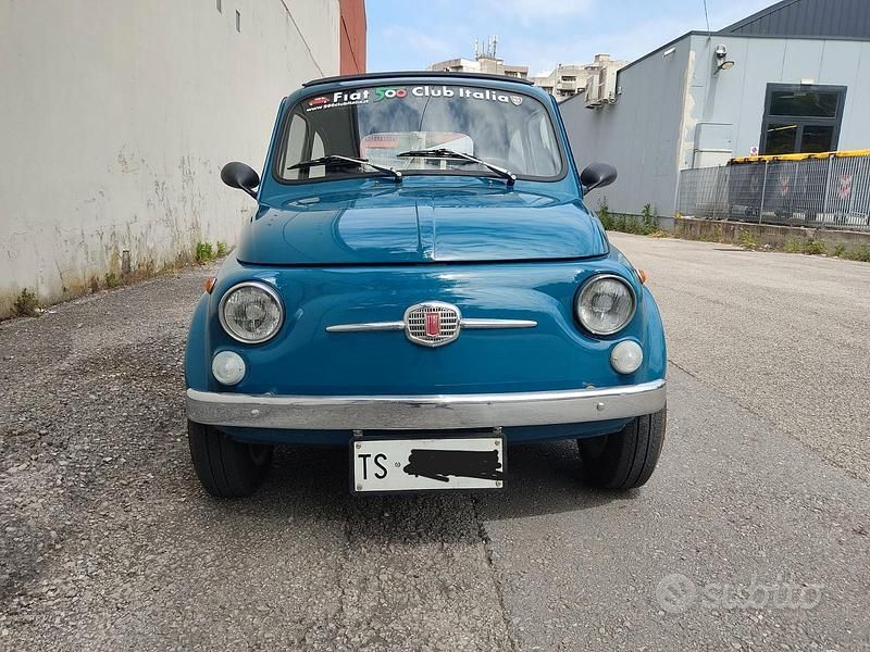 Usata Fiat 500 1960 Blu Utilitaria