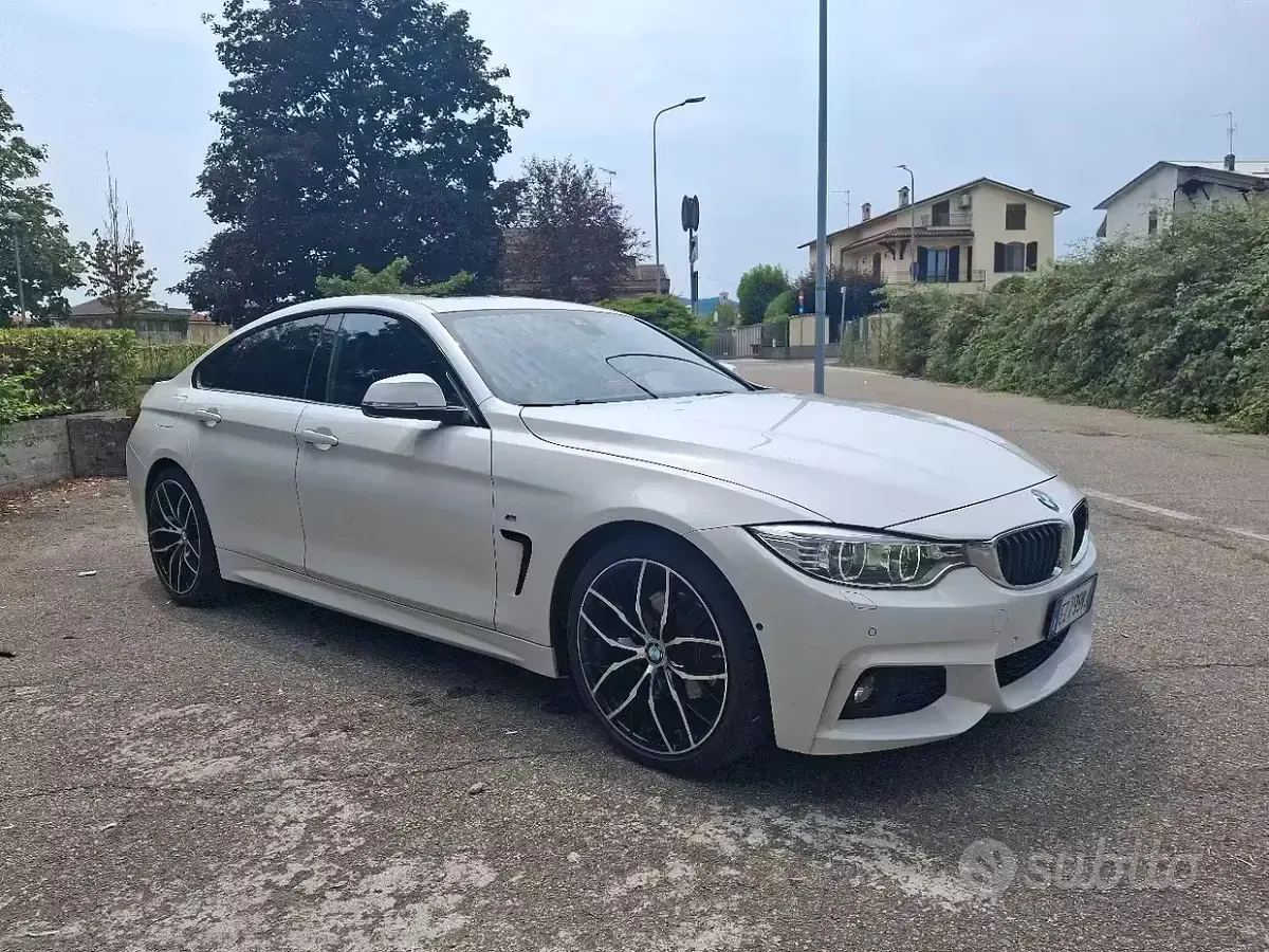 Usata BMW 420 Gran Coupé 190 CV (139 kW) 2015 Bianco Coupé