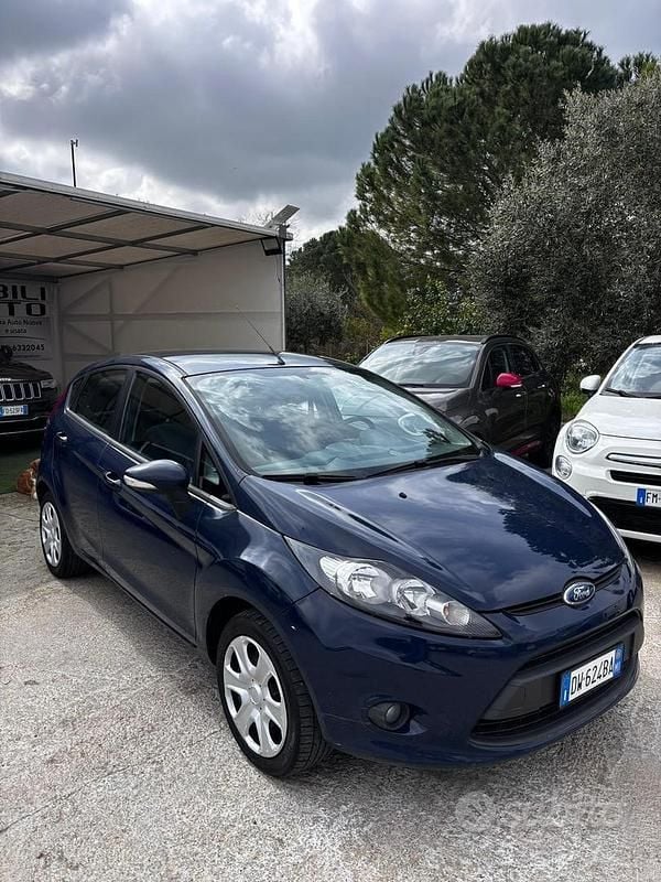 Usata Ford Fiesta Titanium 68 CV (50 kW) 2009 Blu Utilitaria