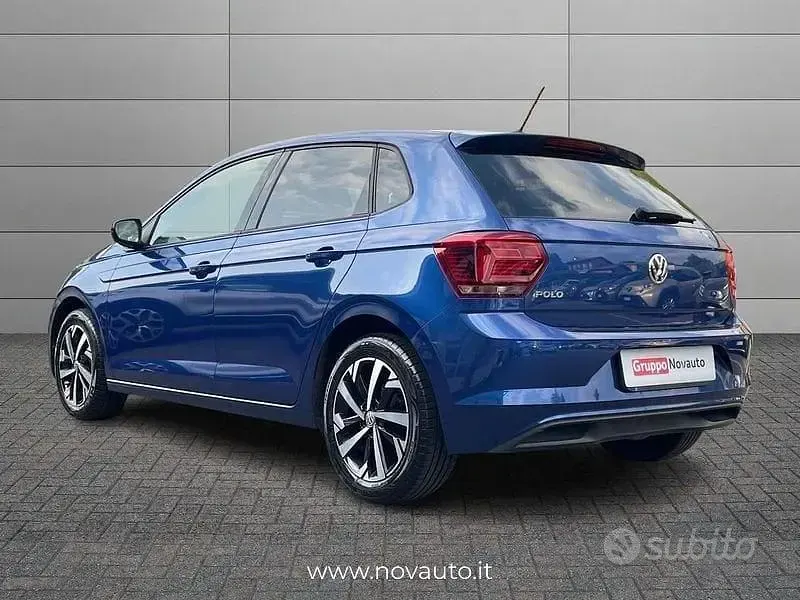Usata VW Polo Comfortline 75 CV (55 kW) 2018 Blu/azzurro Utilitaria