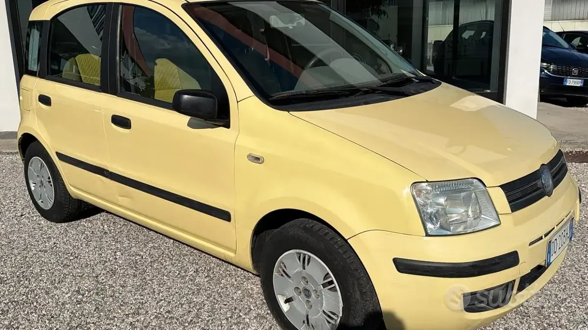 Usata Fiat Panda Dynamic 60 CV (44 kW) 2006 Giallo Utilitaria