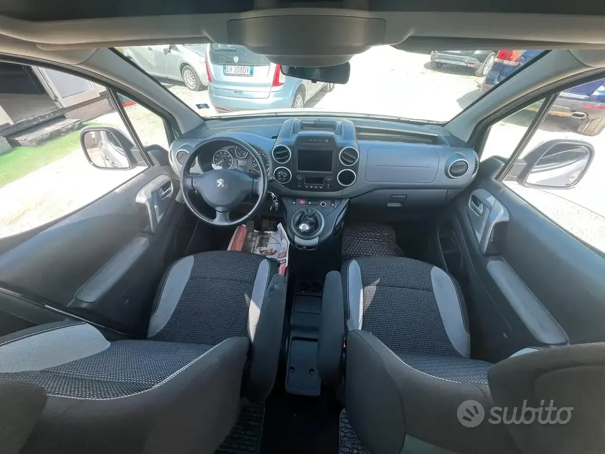 Usata Peugeot Partner 92 CV (67 kW) 2016 Bianco Monovolume