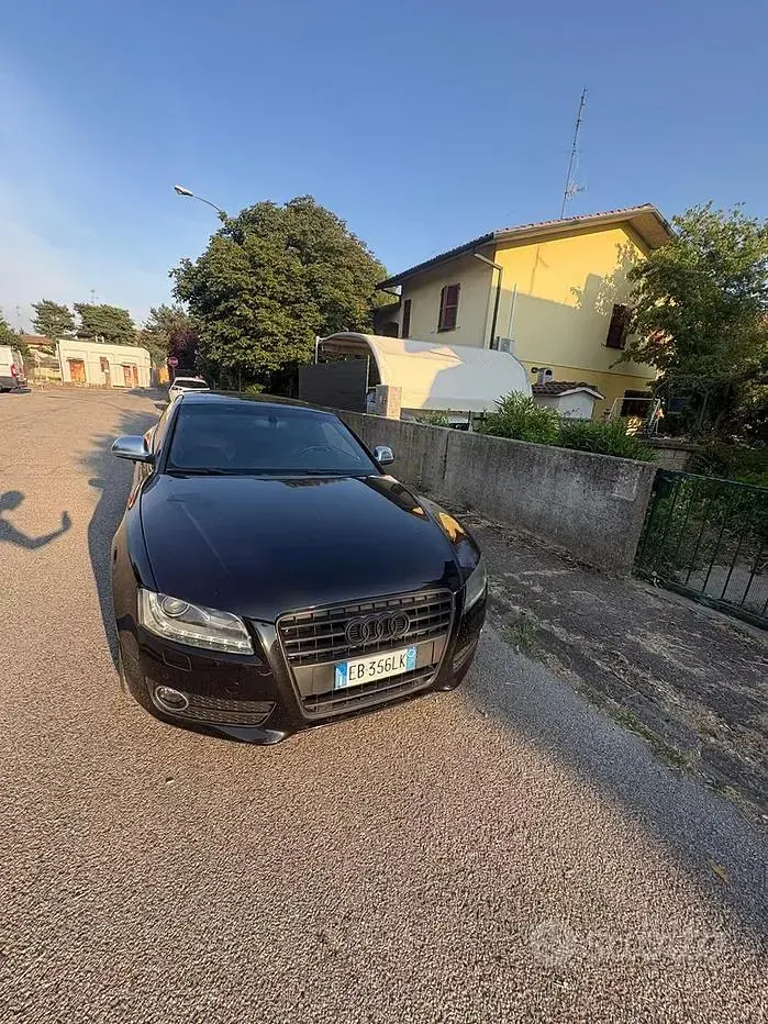 Usata Audi A5 190 CV (139 kW) 2010 Nero Coupé