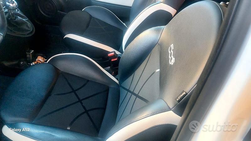 Usata Fiat 500 S 69 CV (50 kW) 2018 Bianco Utilitaria