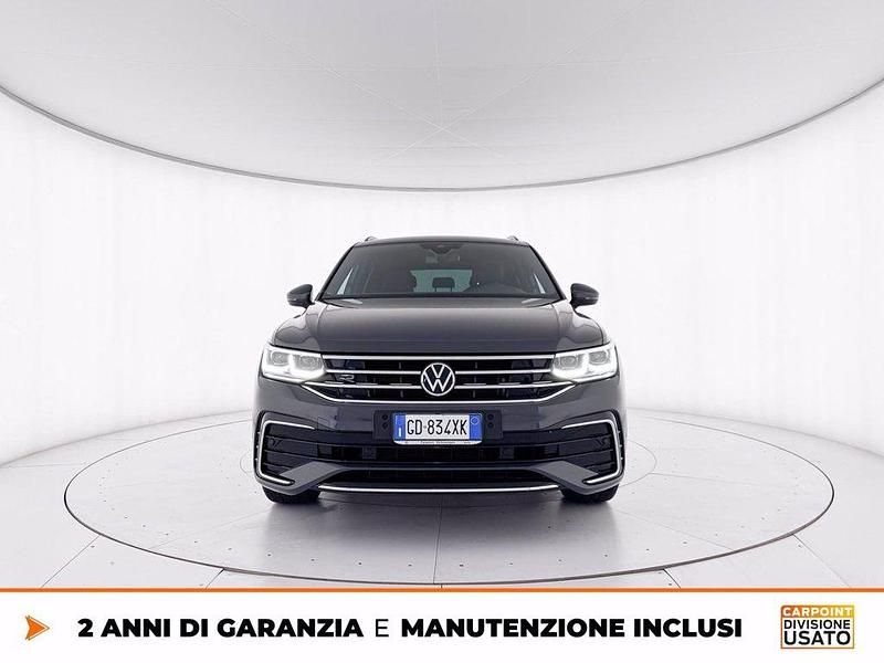 Usata VW Tiguan R-line 150 CV (110 kW) 2021 Grigio SUV