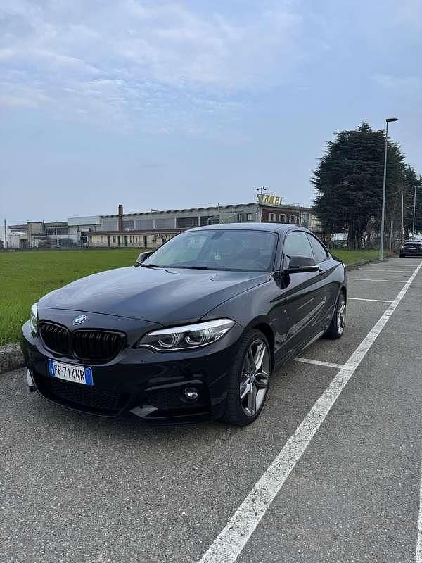 Usado BMW 220 M Sport 190 CV (139 kW) 2018 Negro Coupe