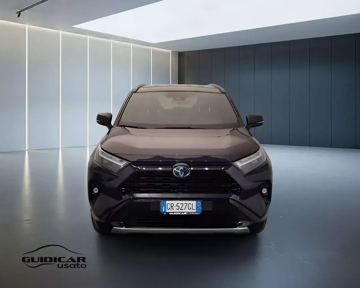 Usata Toyota RAV4 Hybrid Style 218 CV (160 kW) 2023 Blu SUV