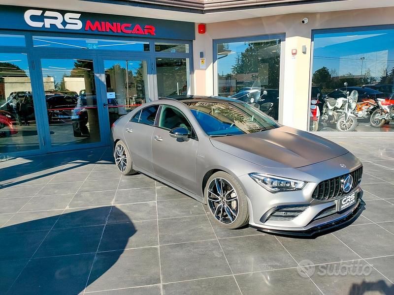 Usata Mercedes CLA35 AMG AMG 306 CV (225 kW) 2020 Grigio Berlina