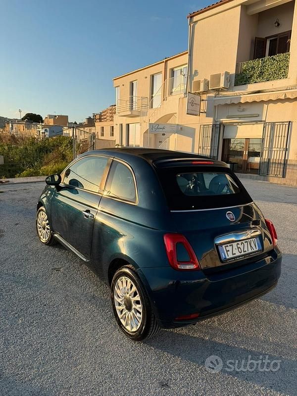 Usata Fiat 500C 2019 Blu Cabrio
