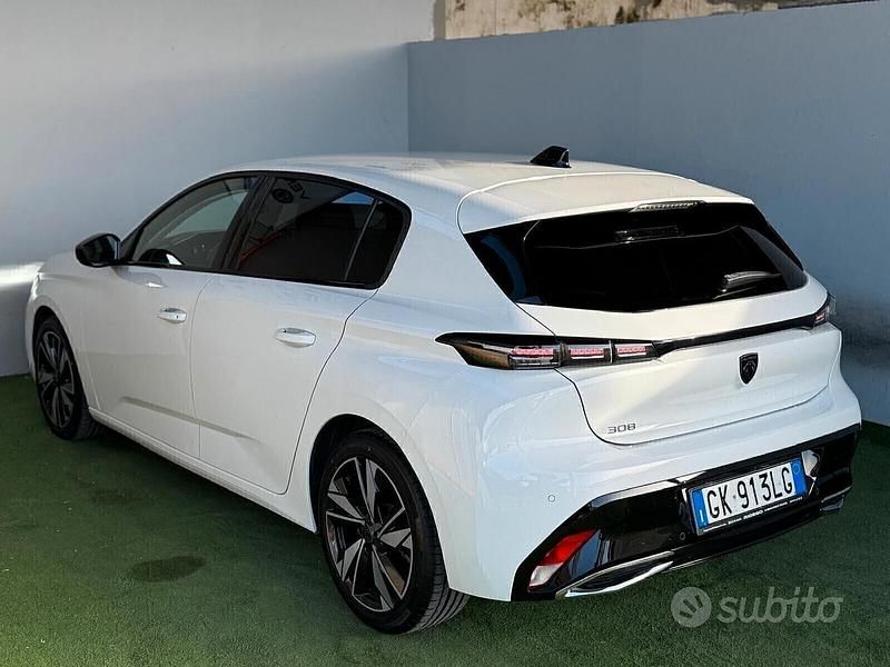 Usata Peugeot 308 GT 131 CV (96 kW) 2022 Bianco Berlina