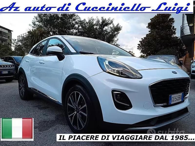 Usata Ford Puma Titanium 120 CV (88 kW) 2021 Bianco SUV