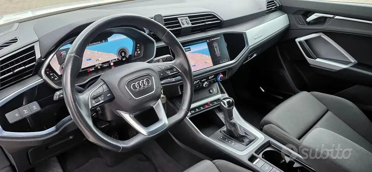 Usata Audi Q3 S-Line 150 CV (110 kW) 2020 Bianco SUV